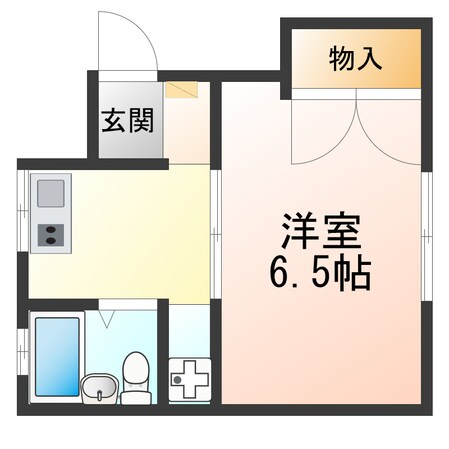 メモリーハイムⅠの物件間取画像